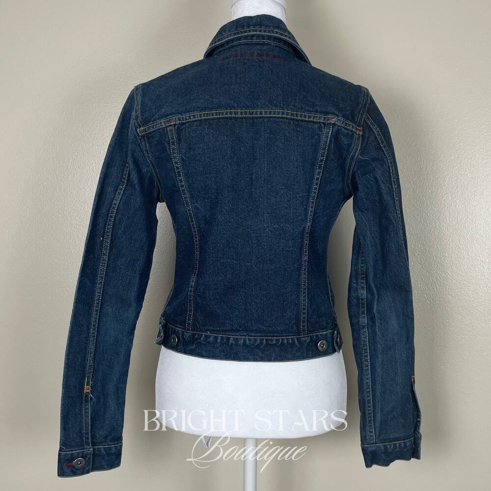 Rare Denim Jacket ALT Wash ASO Buffy Summers Buffy the Vampire Slayer Y2K Blue - Picture 6 of 11